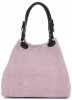 Kožené kabelka shopper bag Vittoria Gotti pudrová růžová V90047CH